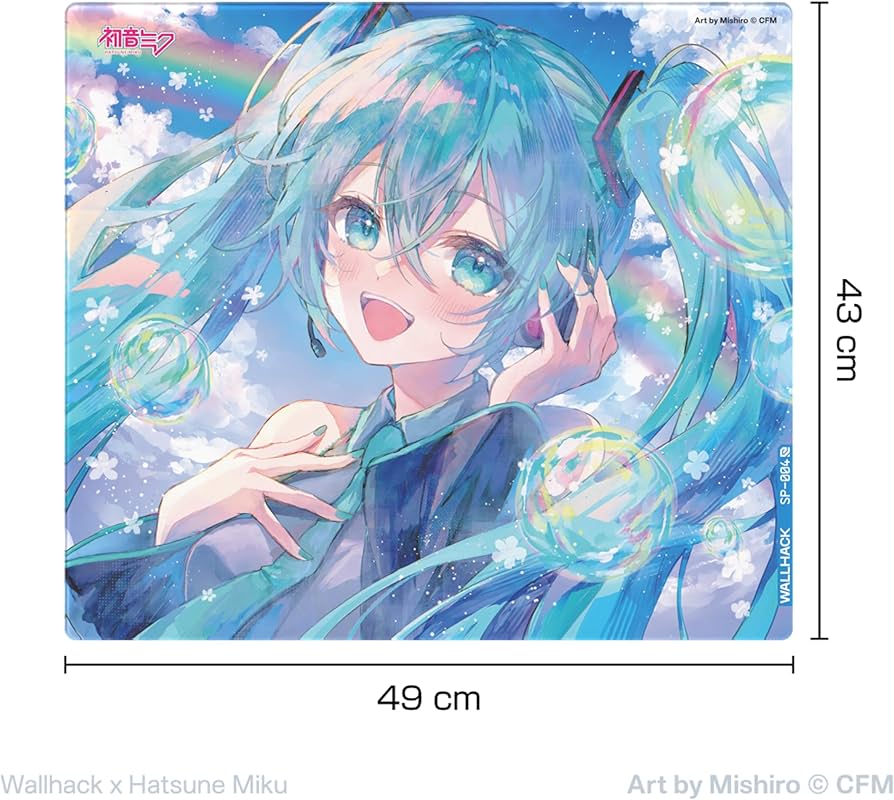 Amazon.co.jp: Wallhack × 初音ミク ガラス製ゲーミングマウス Amazon.co.jp: Wallhack × 初音ミク ガラス製ゲーミングマウス